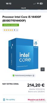 Intel core i5 14400F - 4