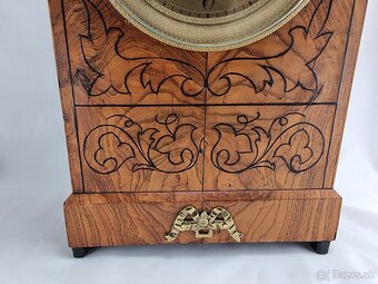 Starožitné Biedermeier hodiny  - 40 cm - 4