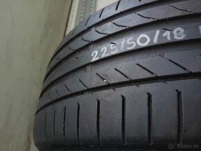 225/50R18 Letné pneumatiky Continental RFT - 4