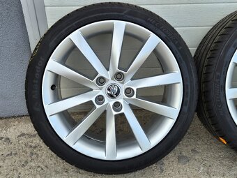 Letná sada hliníkových kolies Škoda Alaris 225/40 R18 - 4