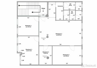 PRENÁJOM: Moderne kancelárske priestory Čadca centrum-144m2 - 4