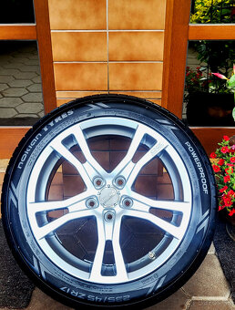 alu R17 5x112, letné pneu 235/45, VW Passat, Audi A4, A6 - 4