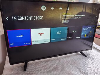 Predám v TOP stave 4K Smart LED TV LG 43UH603V - 4