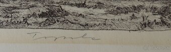 Kiržan Ludovít- Topole litografia - 4