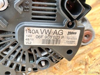 Alternátor Valeo 06F903023P z motora 2.0 TDI CR (CFFB) - 4