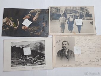 Stare pohladnice vojenske, osobnosti ai. - 4