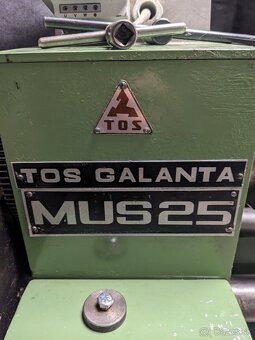 Sústruh TOS MUS 25 - 4