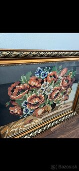 Gobelinové obrazy a rám - 4