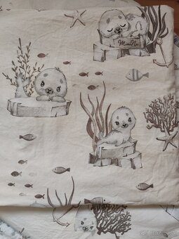 5-dielna súprava do postieľky Tuleň - 4