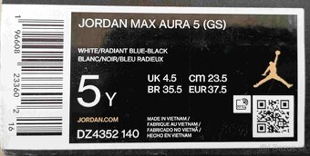 Tenisky JORDAN MAX AURA 5, veľkosť 37,5 - 4
