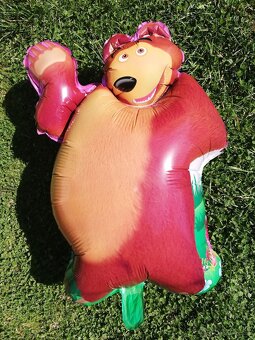 Nové balóny Máša 84cm a medveď 65cm - AŽ 15/16/17 kusov - 4