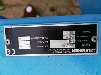 Predam radličkový kypric lemken topas 140 - 4