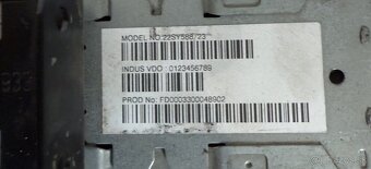 BMW E46, E53 X5 a iné, ALPINE radio, 2DIN, 65526934410 - 4