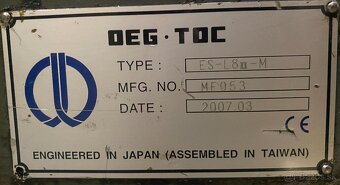 CNC sústruh , OKUMA ES - L8 ,, - M - 4
