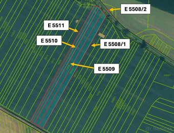 Vráble – 4.859 m2 ORNÁ pôda - PREDAJ - 4