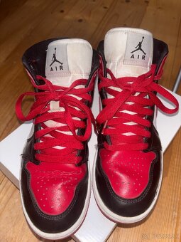 Jordan 1 Mid Alternate Bred Toe (Women's) - 4