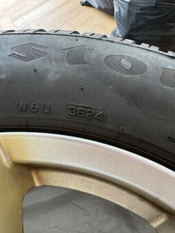 predám 215/65 R17 zimnú sadu pneu + disky - 4