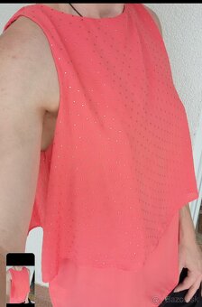 Nová lososová blúzka S - 4