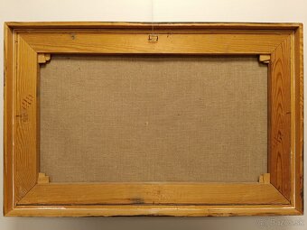 Obraz Jaromír Hynšt, Veselí n Moravou, olej 45x69 - 4