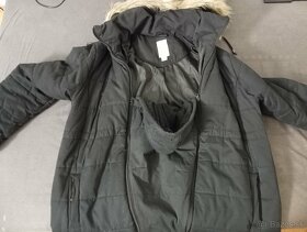 Tehotenská zimná bunda a balík oblečenia - 4