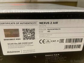 Dainese Nexus 2 Air Boots - Black/Anthracite - 4