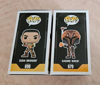 Funko Pop Star Wars Ezra Bridger 696 Sabine Wren 679 - 4