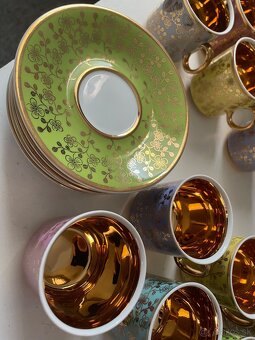 Porcelánová súprava, espresso šálky JOSEFINA Loučky 2sady - 4