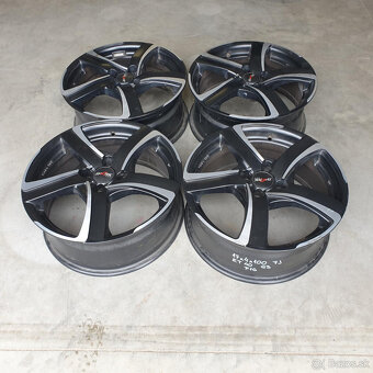 Hliníkové Alutec disky 4x100 R17 7J ET40 - 4