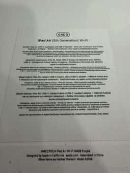 Apple iPad Air M1 64 GB Wi-Fi Purple - 4