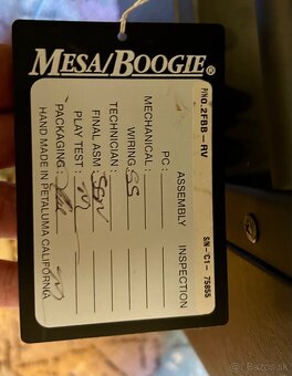 Mesa boogie 2x12 - 4