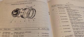 ŠKODA 100 100L 110L dodatek pro katalog náhradních dílů Š100 - 4