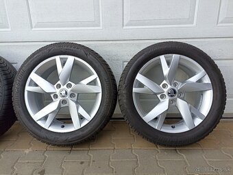 Originálne ALU disky Škoda, VW, Seat 5x112 R17 ET46 - 4