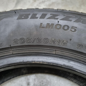 Zimné pneumatiky 205/60 R16 BRIDGESTONE DOT2921 - 4