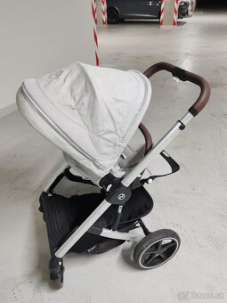 Kombinovaný kočík Cybex Balios S lux lava grey - 4