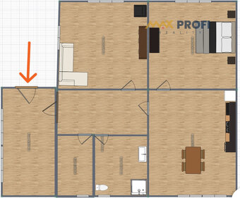 Predaj, rodinný dom 100m2, pozemok 837m2, Blatnica, okr. Mar - 4