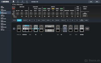 Boss Katana MK2 Artist + prepinac Boss KA-FC EX + pedal Boss - 4