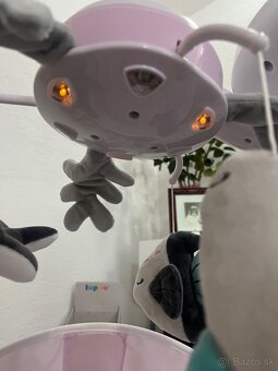 Predam hojdacie kresielko Carretero Raffi pink - 4