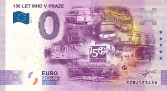 0 € / 0 euro souvenir bankovky - české - 4