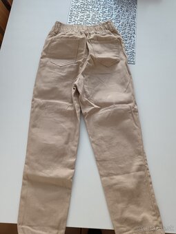 Bledo hnedé dievčenské rifle 134 - 4