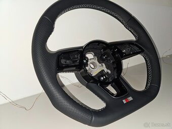 Audi S-line skosený volant (flat-bottom) - 4
