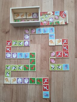 Detské spoločenské hry - domino , puzzle, .... - 4