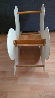 LACNO Retro starý hojdací Kohút sedačka - 4