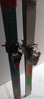 Lyže dva typy+palice - 4