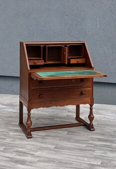 Stôl písací celodrevený. - 4