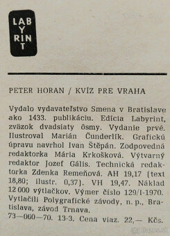 Predám knihy s detektívnym žánrom - 4