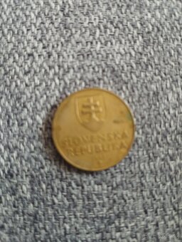 Predam mince 10 korun SR a 1 Koruna. 2 koruny - 4