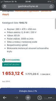 Gastro - Profi odšťavovač - 4