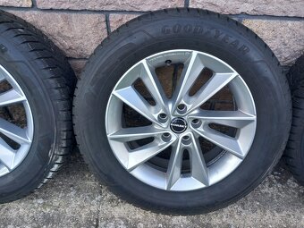 Predám zimné 17" Al disky Škoda Kodiaq 215/65 R17 - 4