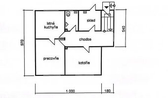 Na predaj 2generačný RD v tichej uličke Ludanice 8km od TO - 4