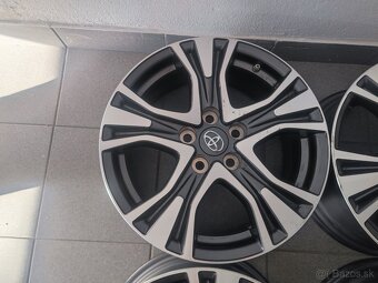 Alu kolesa 5x114,3 R17 original Toyota RAV4 (nepoužité) - 4